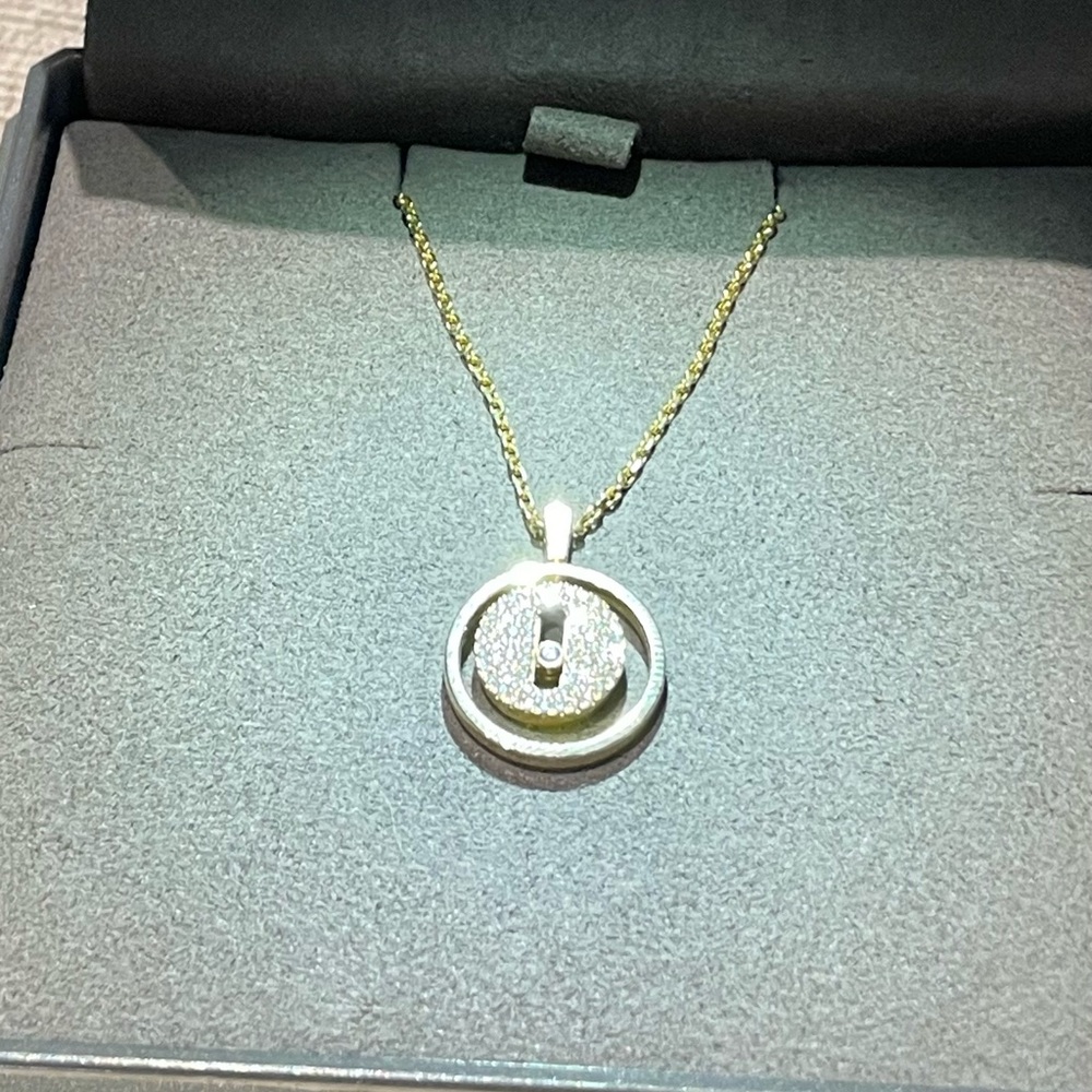 Messika Lucky Move PM Pavé Necklace